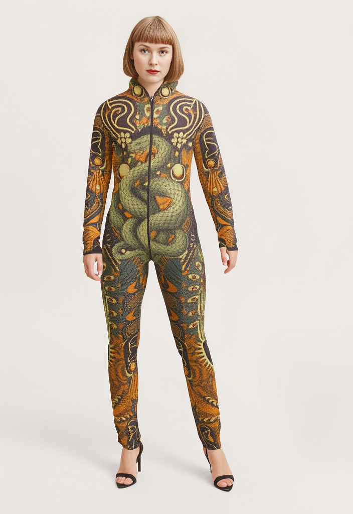 Boiler Suit in Omniscient Orange