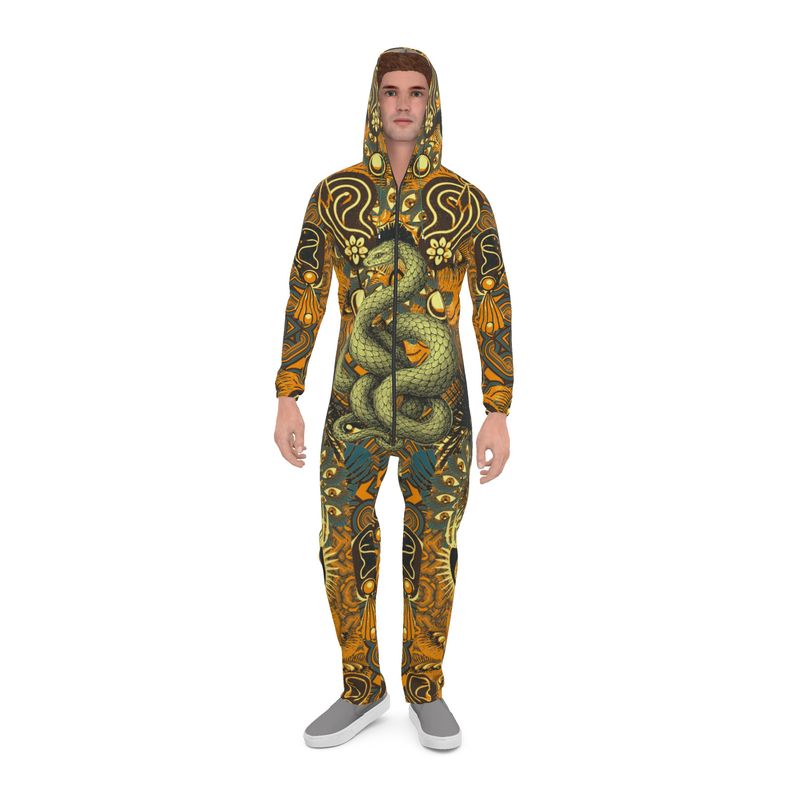 Boiler Suit in Omniscient Orange