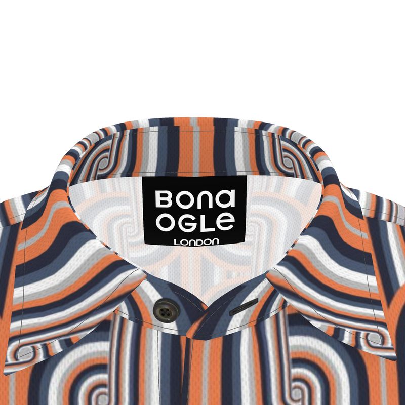 Polo Shirt in Gray Coral