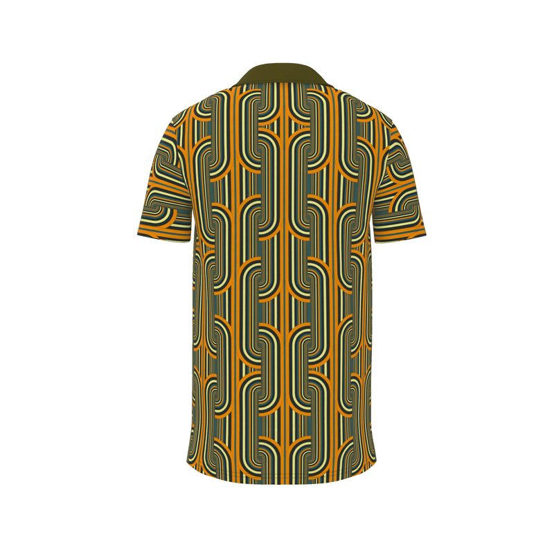 Polo Co-ord Set in Chunky Orange - Polo Shirt in Chunky Orange