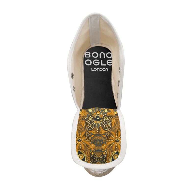 Wedge Espadrilles in Riah Blonde
