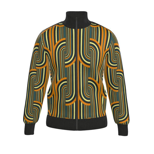 Tracksuit jacket in Chunky Orange