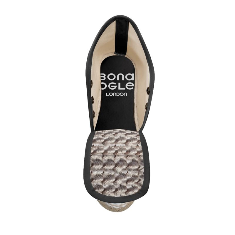 Wedge Espadrilles in Riah Auburn