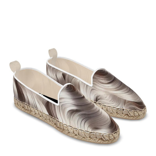 Loafer Espadrilles in Riah Platinum