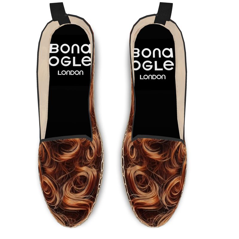 Loafer Espadrilles in Riah Auburn