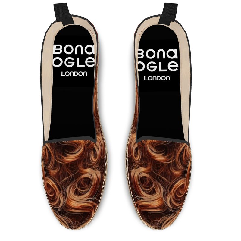Loafer Espadrilles in Riah Auburn