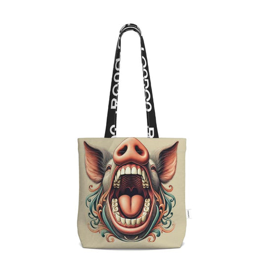 Everyday Tote Bag in Screaming Pig