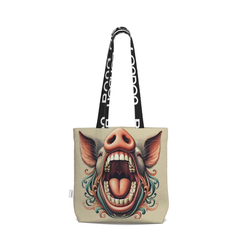 Everyday Tote Bag in Screaming Pig