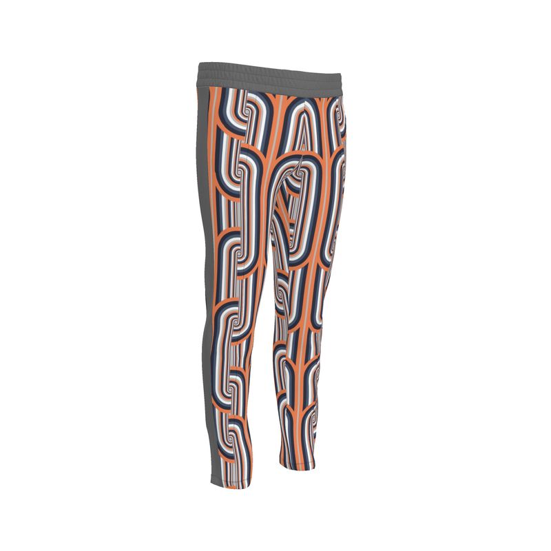 Tracksuit trousers in Chunky Gray Coral - back
