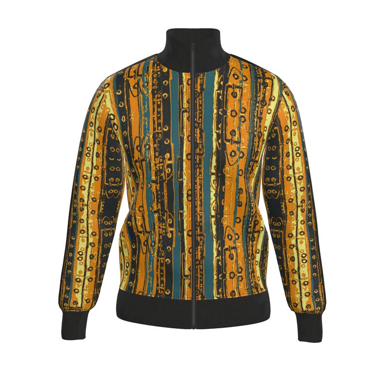 Tracksuit Set in Belts Orange - front