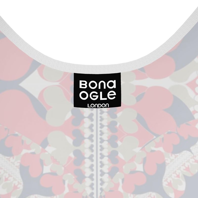 Vest Top in  Bona Bones Sports Blue