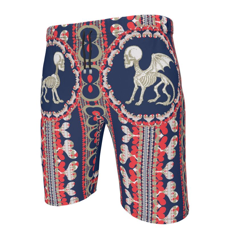 Sweat Shorts in Bona Bones Blue