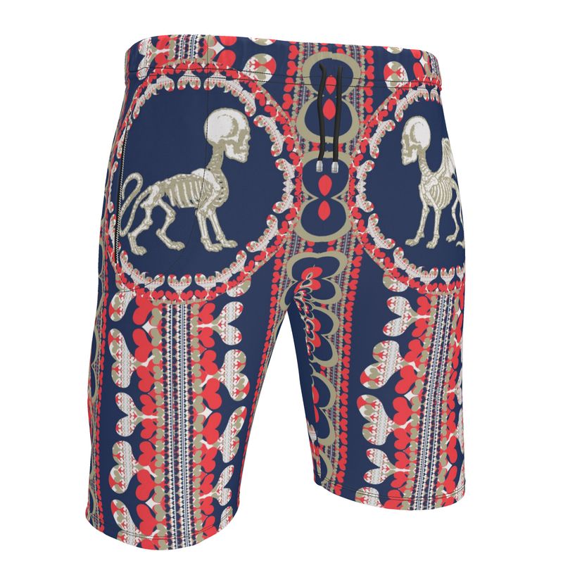 Sweat Shorts in Bona Bones Blue