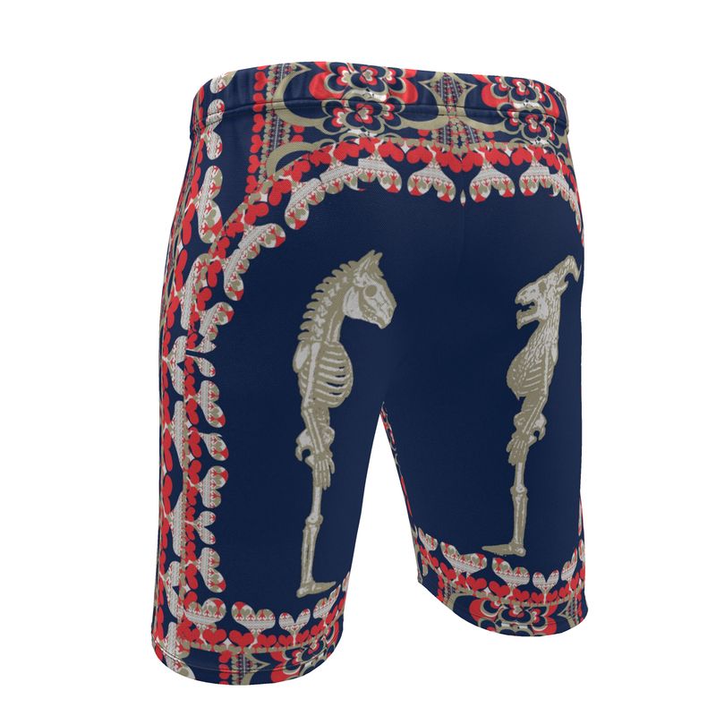Sweat Shorts in Bona Bones Blue