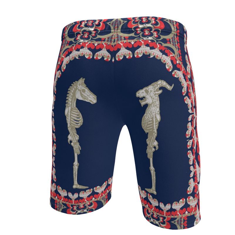 Sweat Shorts in Bona Bones Blue
