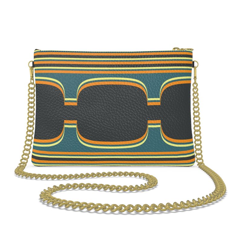 Disco Bag in 3D  Curve Orange