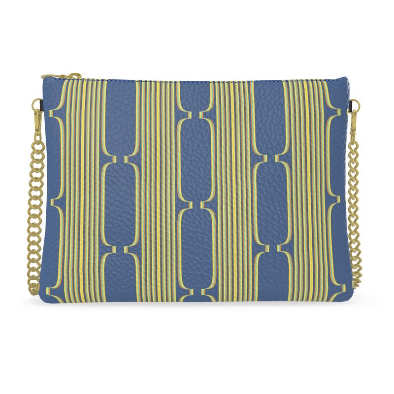 Disco Bag With Chain in Lozenge