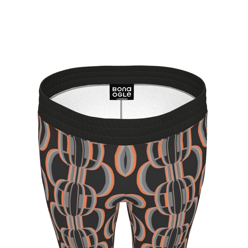 Tracksuit Trousers in 3D Scallops Gray Coral