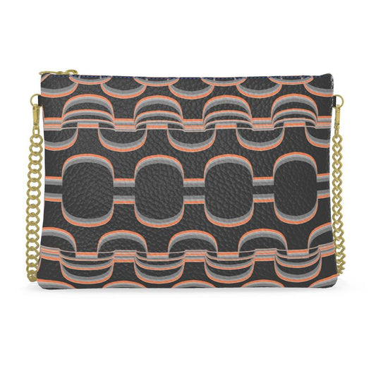 Disco Bag in 3D Illusion Dark Gray coral