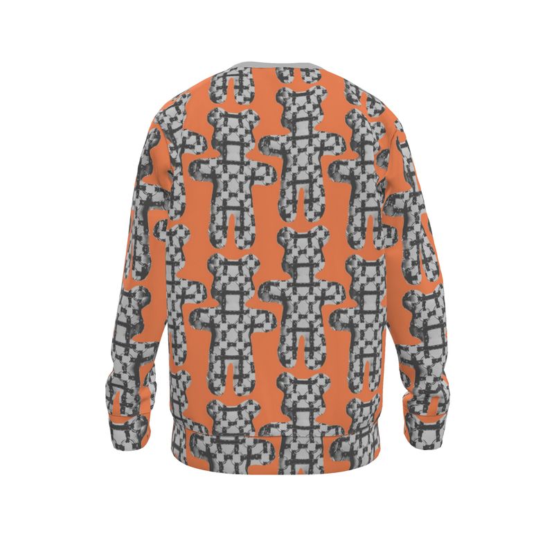 Sweatshirt iin  Bear-With-Me Gray Coral