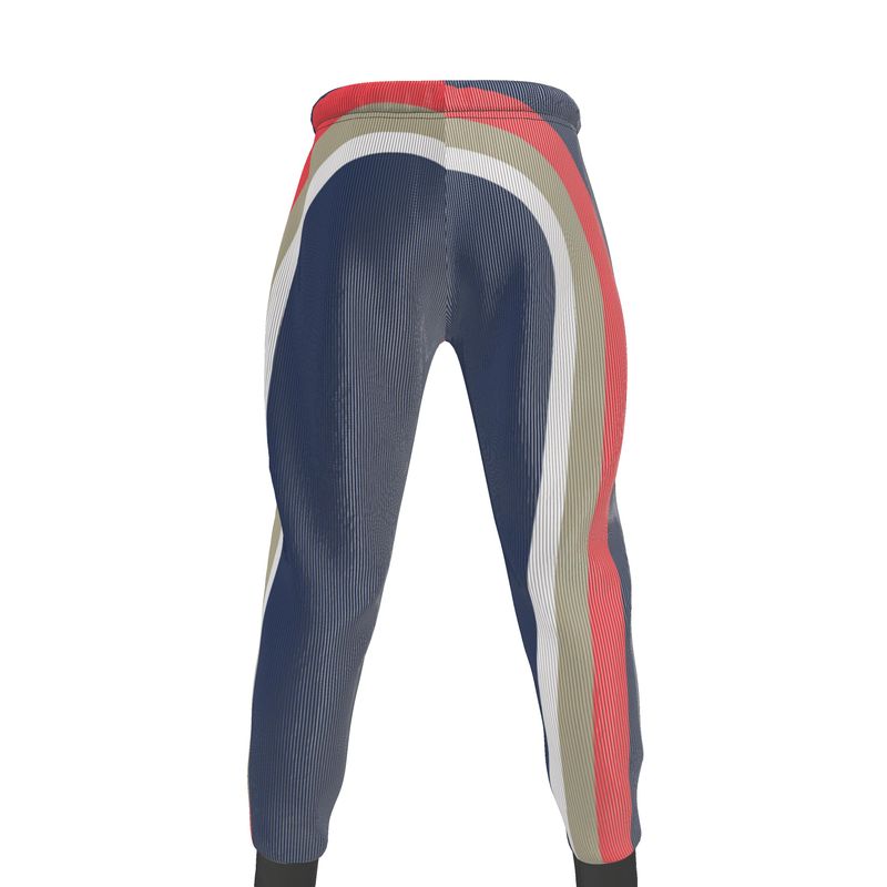 Jogging Bottoms in Wonky Arches Bblue