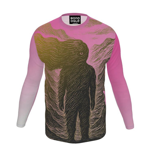 LS T-Shirt in Tempest Valley Golden Sunset