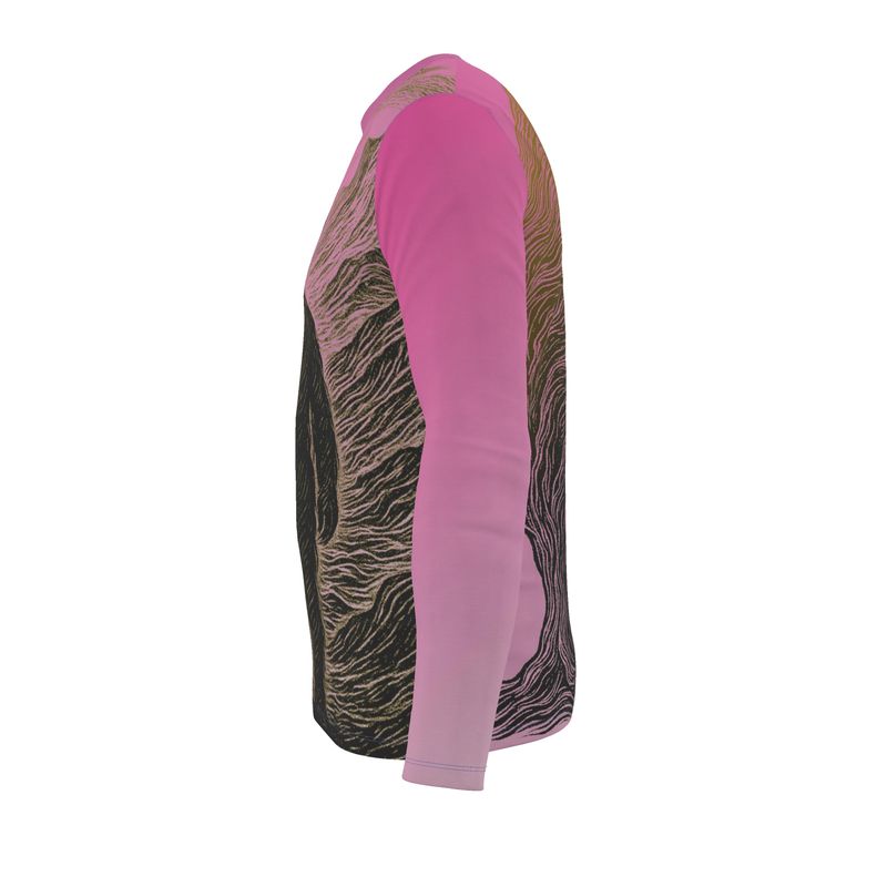 LS T-Shirt in Tempest Valley Golden Sunset