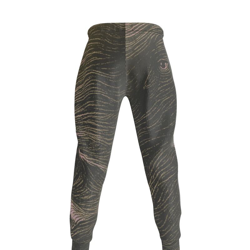 Jogging Bottoms in Tempest Eye Goden sunset