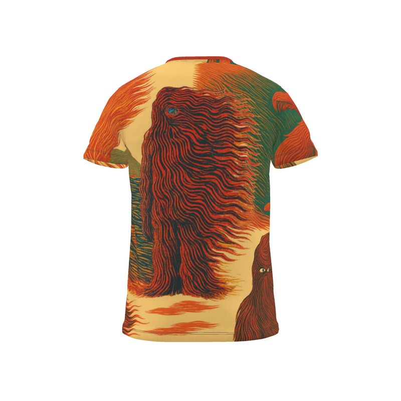 All Over Print T Shirt in Tempest Horse Golden sunset
