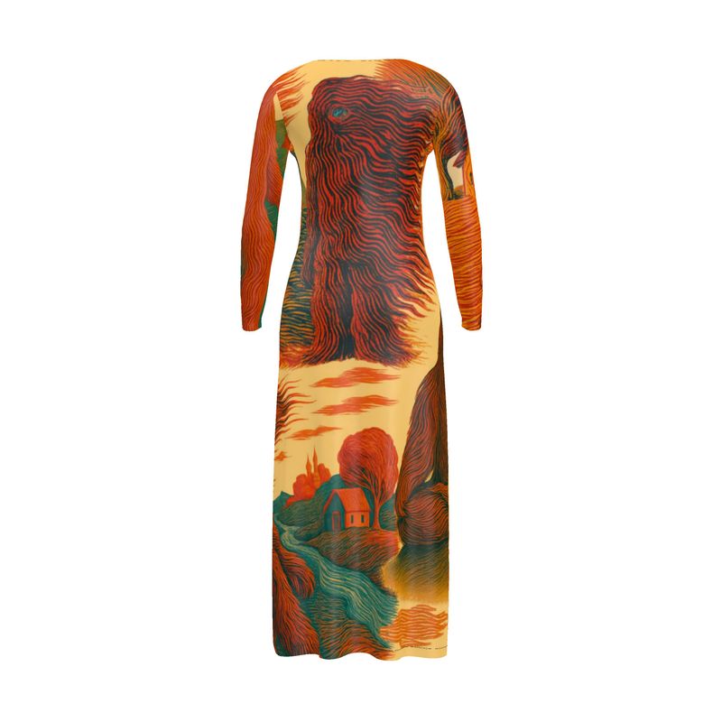 Cardigan  Dress in Tempest Horse