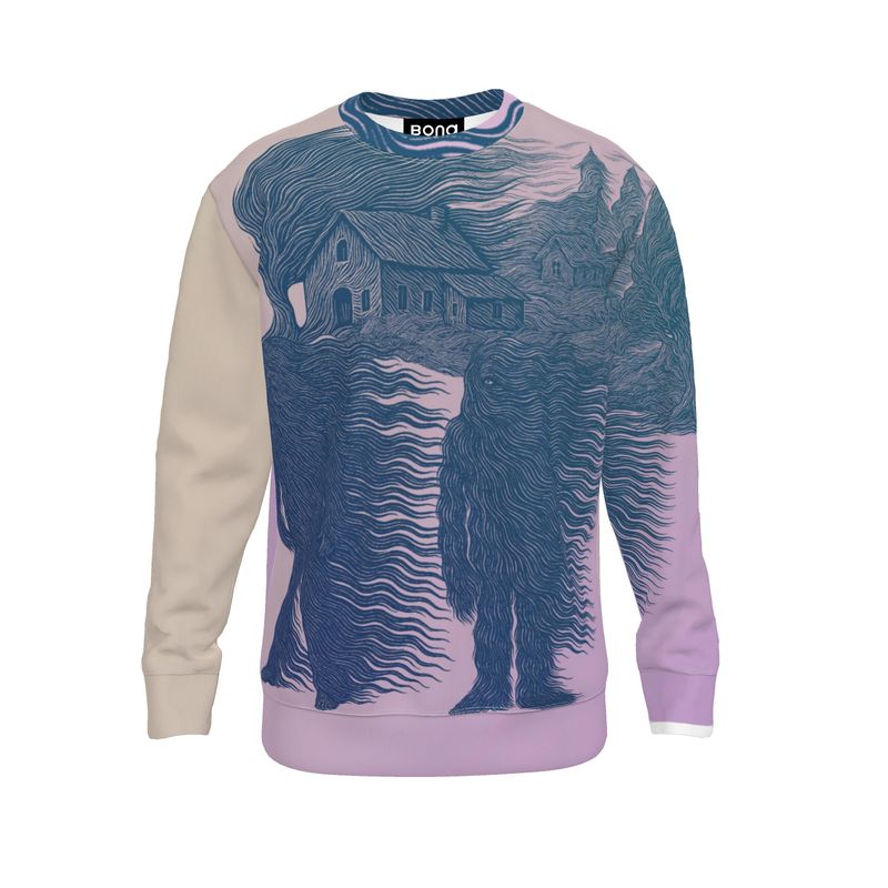 Sweatshirt  in Tempest Field Night Garden