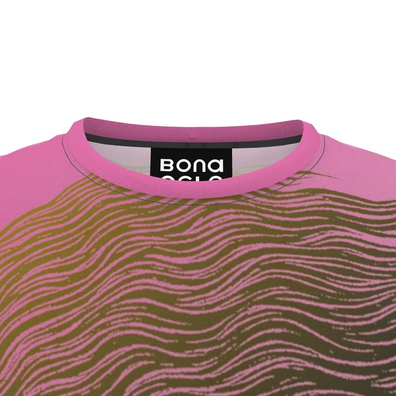 All Over Print T Shirt in Tempest Tree Golden sunset