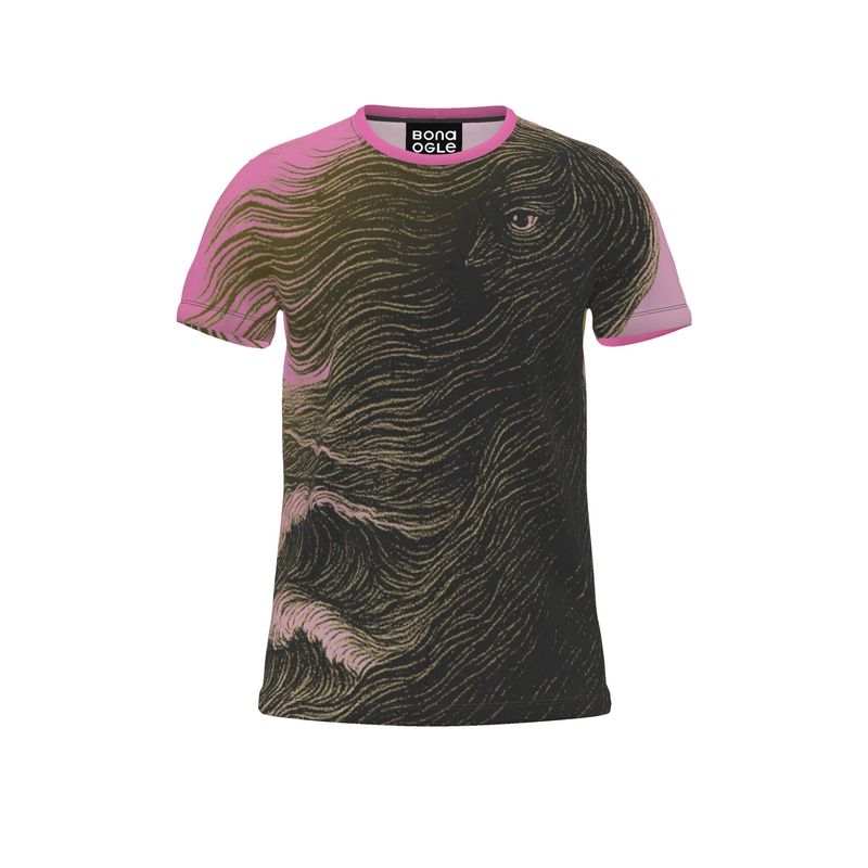 All Over Print T Shirt in Tempest Sea