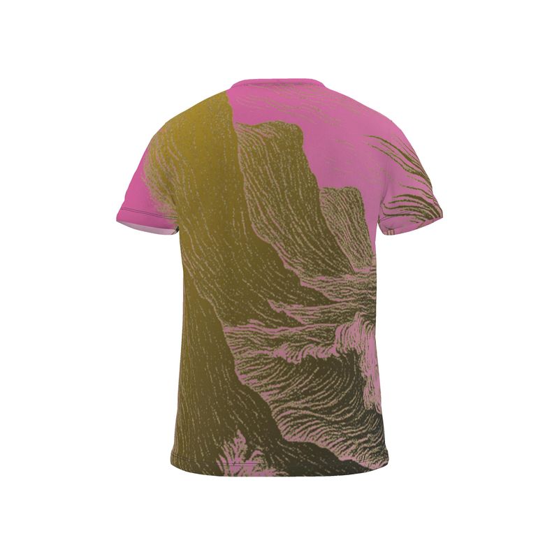 All Over Print T Shirt in Tempest Sea
