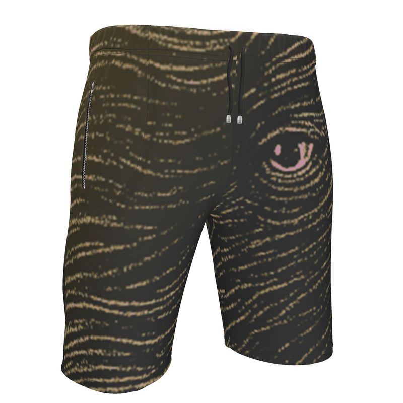 Sweat Shorts  in Tempest Eye Golden Sunset