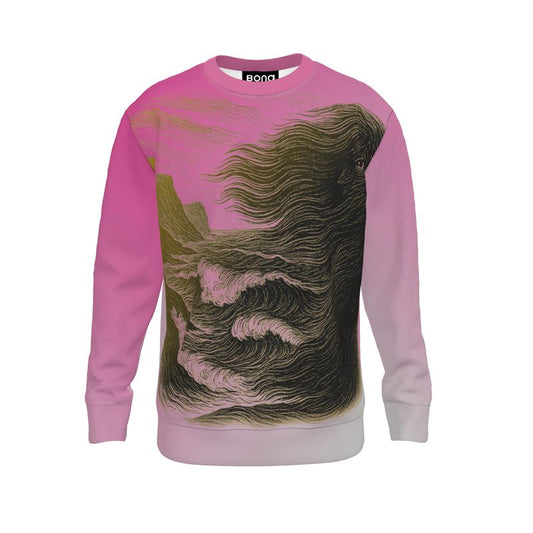 Sweatshirt in Tempest Sea Golden Sunset