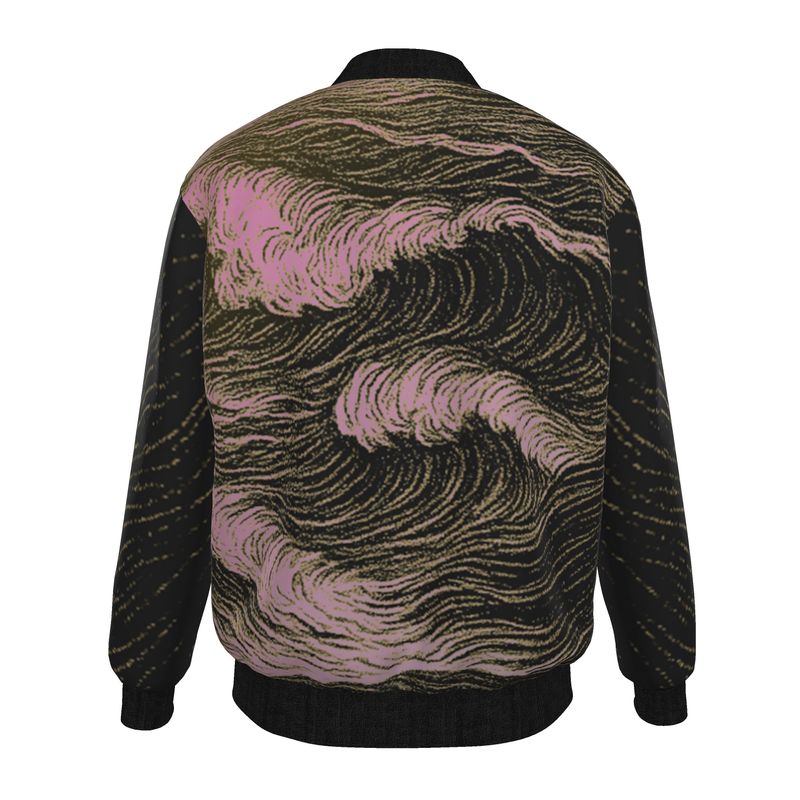Bomber Jacket in Tempest Sea Golden Sunset