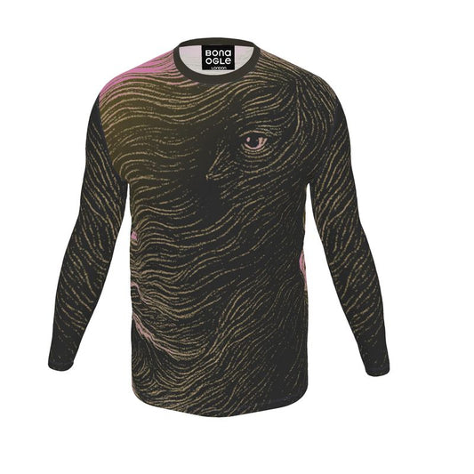 LS T-Shirt in Tempest sea Goldon Sunset