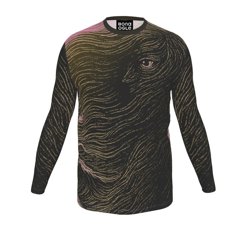 LS T-Shirt in Tempest sea Goldon Sunset