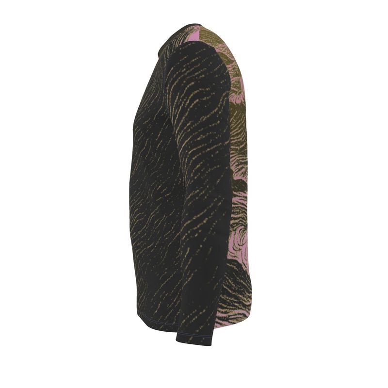 LS T-Shirt in Tempest sea Goldon Sunset