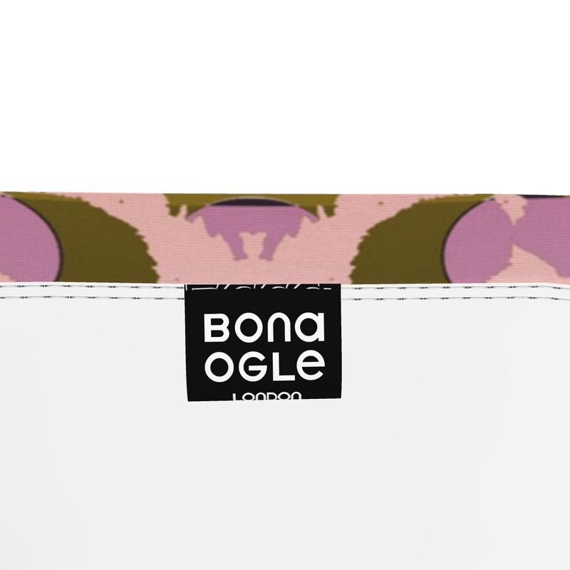 Bandeau Boob Tubei n SSpots Stripes Roses Golden Sunset