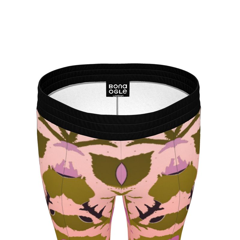 Tracksuit Trousers in Spots Stripes Roses Golden Sunset