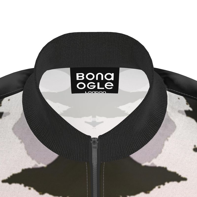 Tracksuit Jacket in Spots Stripes Roses, Golden Sunset