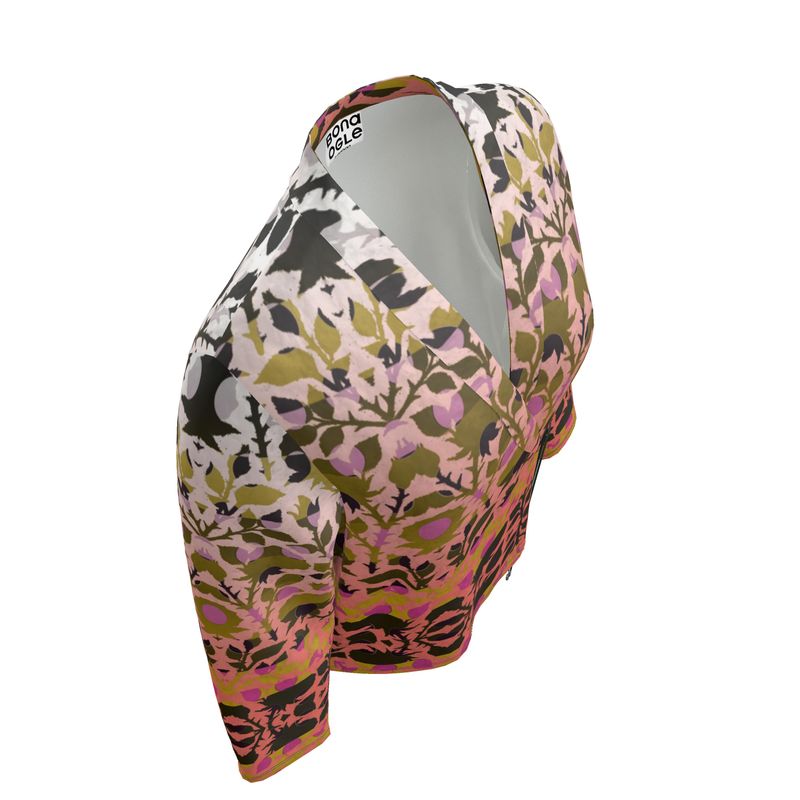 Wrap Blazer in Mash Golden Dawn