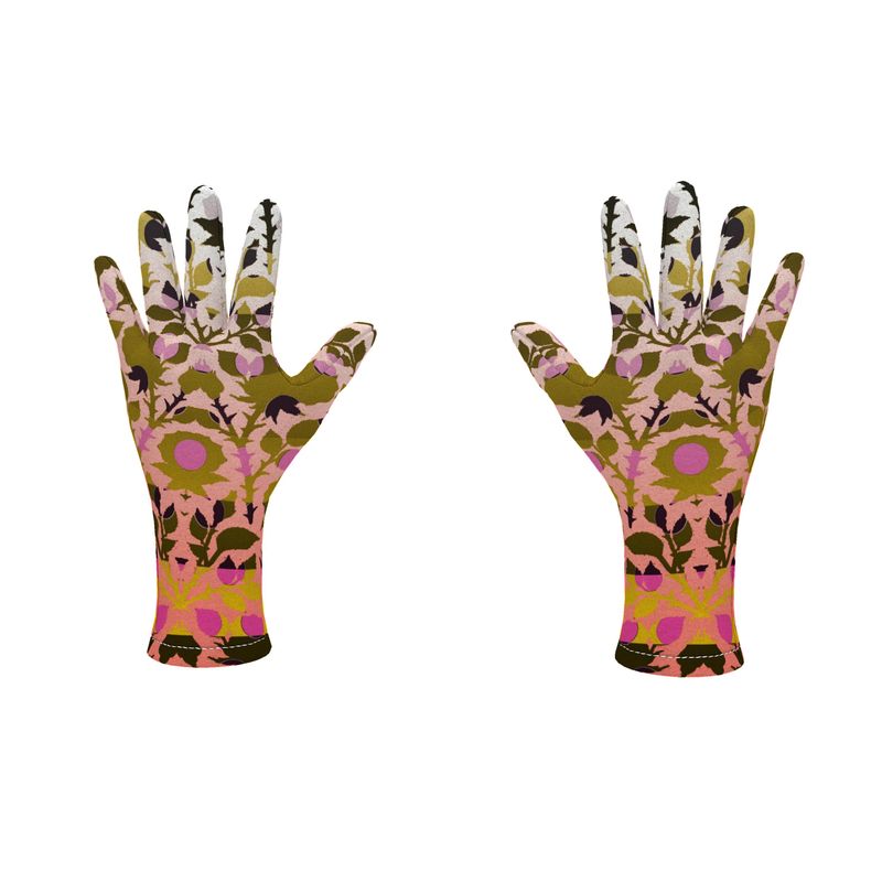 Fleece Gloves in Mash Gold Dawn