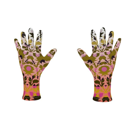 Fleece Gloves in Mash Gold Dawn