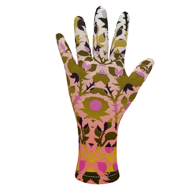 Fleece Gloves in Mash Gold Dawn