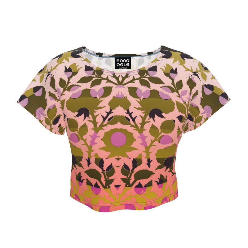 Crop Top in Mash Golld Dawn