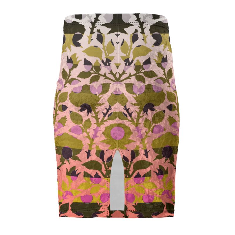 Pencil Skir in Mash Gold Dawn