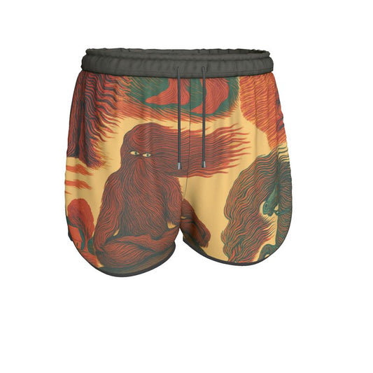 Running shorts in  tempest  Gold Dawn